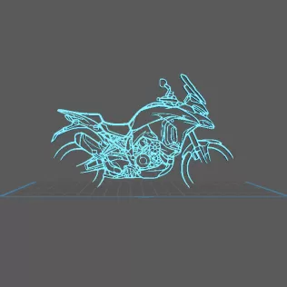 Ducati - Multistrada Wall Art