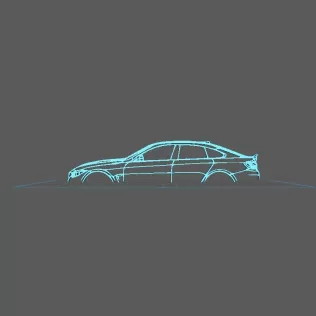 BMW - Serie 4 F36 Wall Art