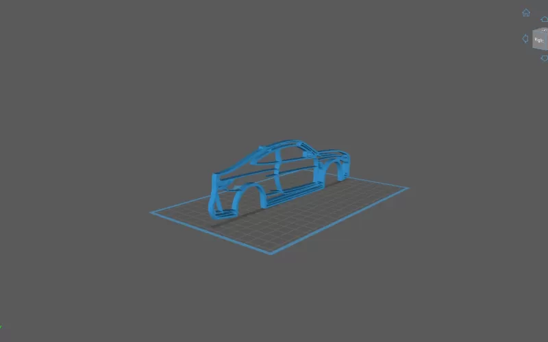 BMW - G82 M4 2022 Wall Art - Model preview 2