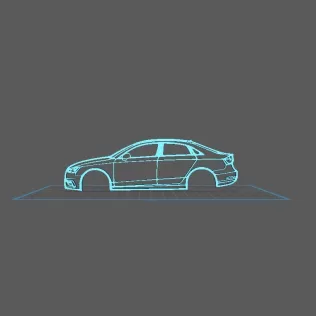 Audi - A3 2015 Wall Art
