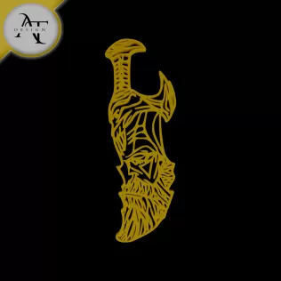 God of War Sword - Wall Art