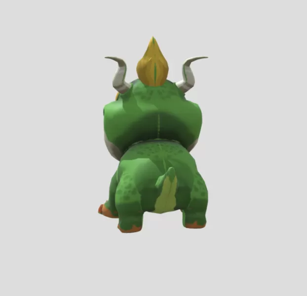 Frog Boss Dragon Land - Model preview 3