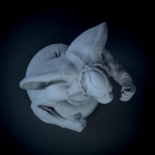 Cobra Seal Alien Creature Focobra - Model preview 6