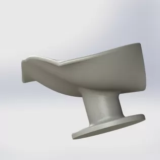 Self-Draining Soap Dish with Water Channel - Model thumbnail 5