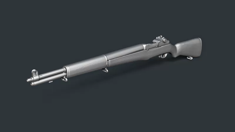 M1 Garand Rifle RoZ - Model preview 3