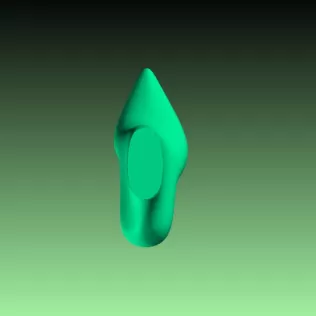 Women's Pointed Toe Pump Shoe Last 3D Model STL Printable High H - Model thumbnail 5