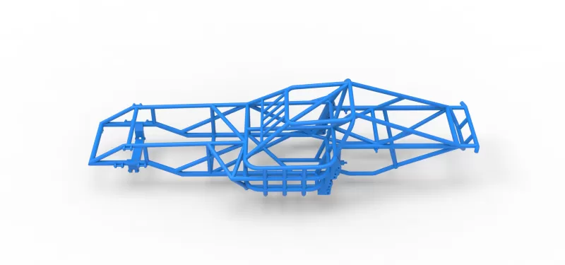 Frame of Super Dirt Late model Scale 1:25 - Model preview 7