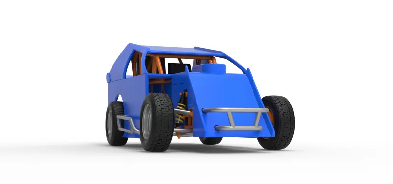 Mod Lite Race car Scale 1:25 - Model preview 27