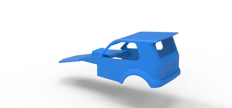 Shell of New Zealand Superstock car Version 3 Scale 1:25 - Model preview 10