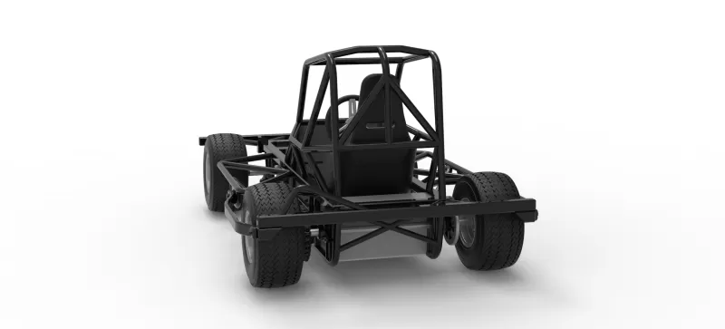 BriSCA Micro Formula 2 Stock Car Base Scale 1:16 - Model preview 14