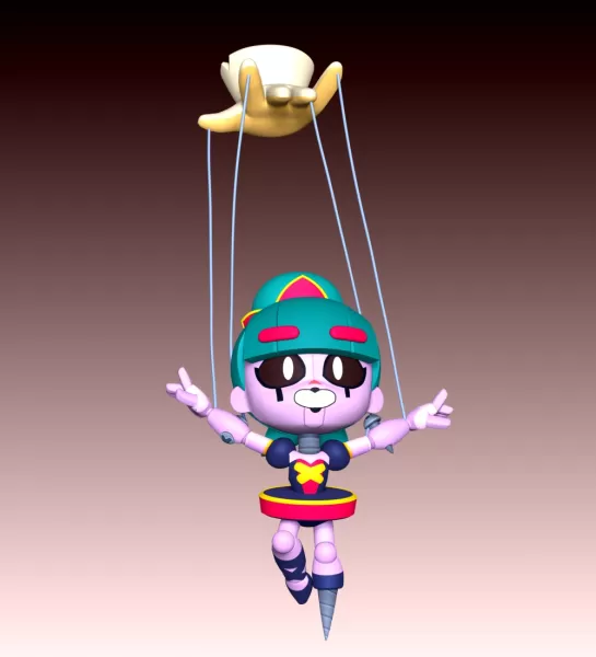 Gigi - Brawl Stars - Model preview 5