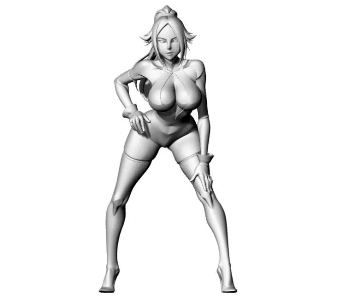 Lady Anime - Model preview 1