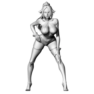 Lady Anime - Model thumbnail 1