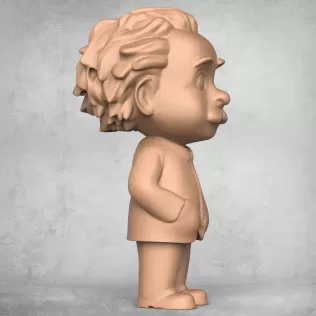 Scientist Character Toy - Model thumbnail 3