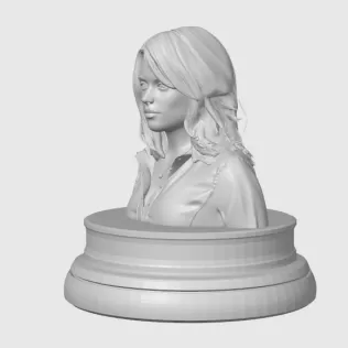 Rachel McAdams 3D Bust - Model thumbnail 5