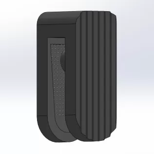 🧲 Friction-Grip Towel Holder | No Drilling • One-Piece Print • - Model thumbnail 2