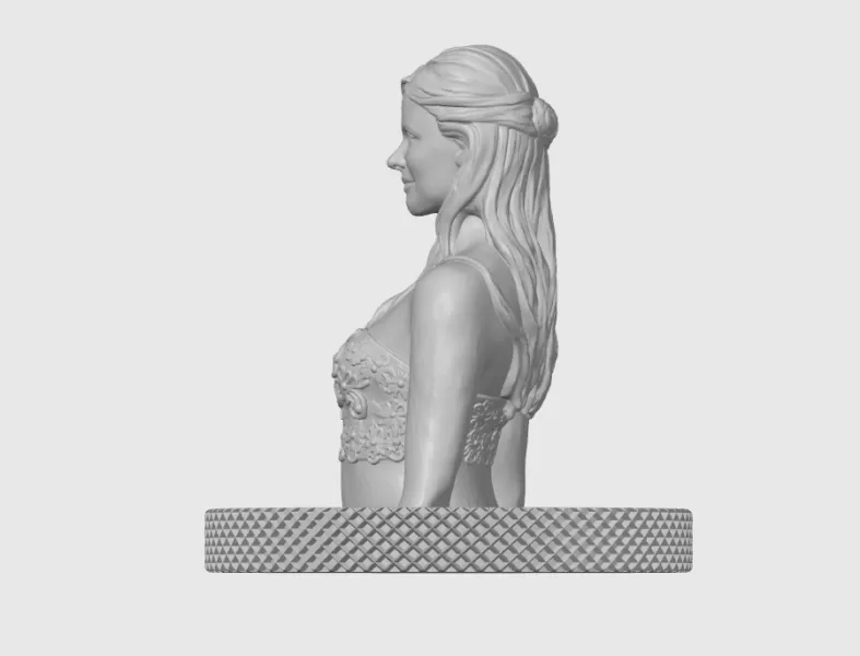Jennifer Garner 3D Bust Print - Model preview 5