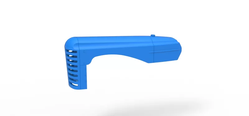 Hood of Pulling tractor Version 6 Scale 1:25 - Model preview 1