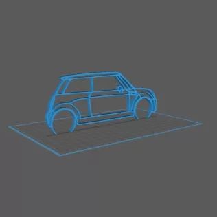 Mini Cooper - S R53 Wall Art