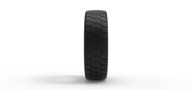 Race tire 10 Scale 1:25 - Model preview 4
