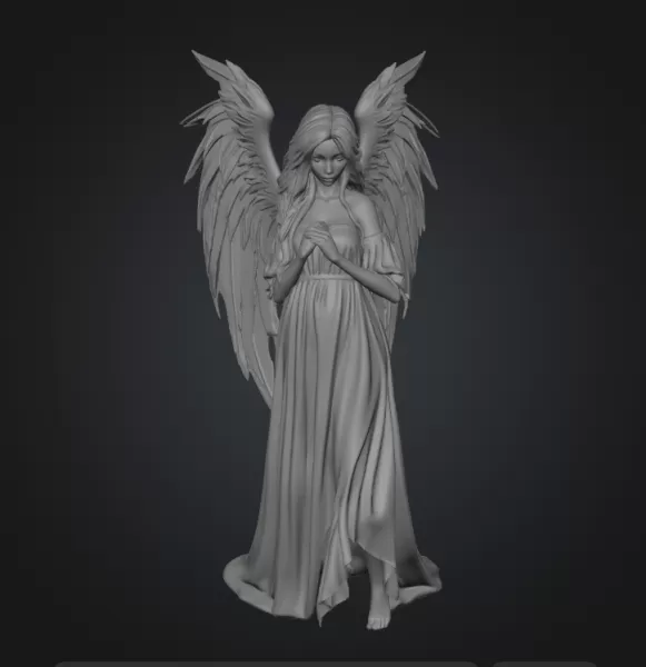 Fallen angel - Model preview 1