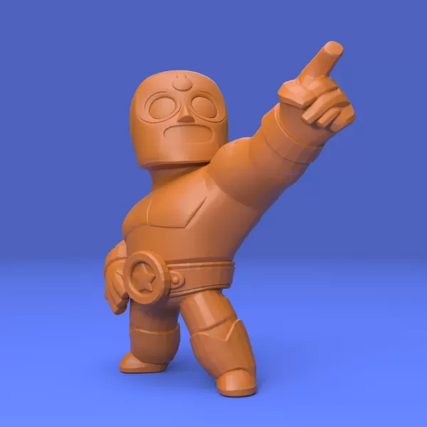 El Primo (Original) - Brawl Stars - Model preview 3