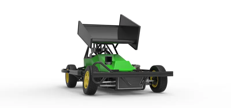 BriSCA Formula 2 Stock Car Scale 1:25 - Model preview 27