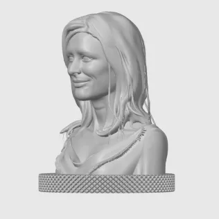 Cate Blanchett 3D Bust Print - Model thumbnail 4