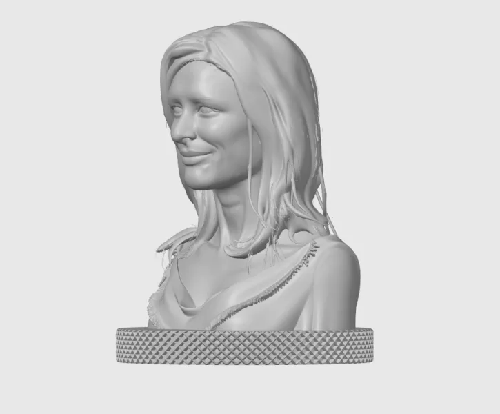 Cate Blanchett 3D Bust Print - Model preview 4