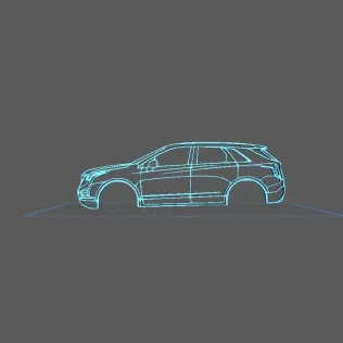 Cadillac - XT5 2017 Wall Art