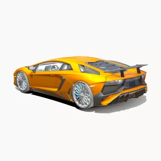 Lamborghini Aventador Svj - Model thumbnail 2