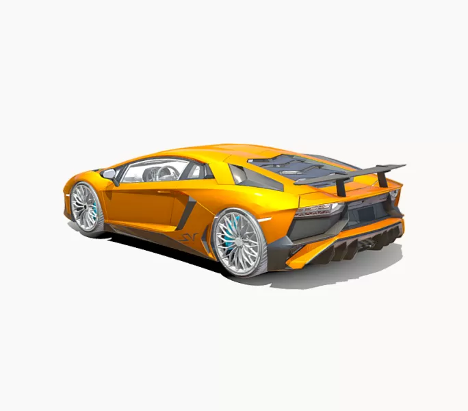 Lamborghini Aventador Svj - Model preview 2