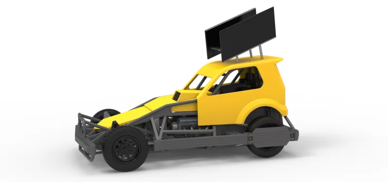 New Zealand Superstock car Version 5 Scale 1:25 - Model preview 1