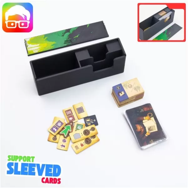 Unconscious Mind inc. Nightmares exp. board game organizer - Model preview 7