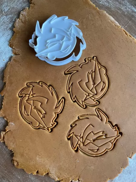 kamina cookie cutter (gurren lagann) - Model preview 1