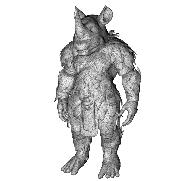 Creature Kitbash Collection – High-Poly Fantasy & Sci-Fi Charact - Model preview 13