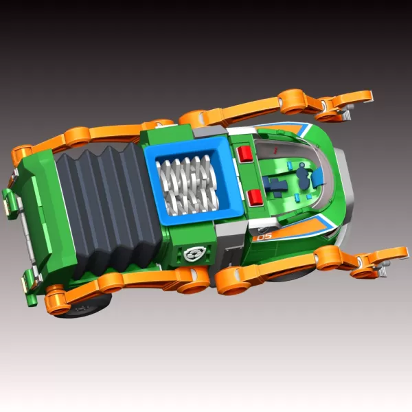 Rocky Vehicle Paw Patrol - Model preview 4