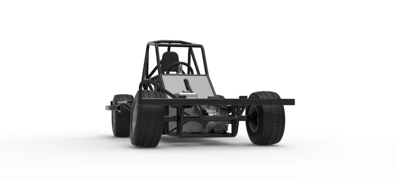 BriSCA Micro Formula 2 Stock Car Base Scale 1:16 - Model preview 27