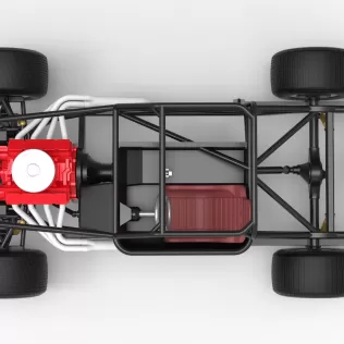 Vintage Semi-Late Model Stock Car Base Scale 1:25 - Model thumbnail 11