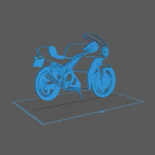 Ducati - 900 MHR Wall Art - Model thumbnail 1