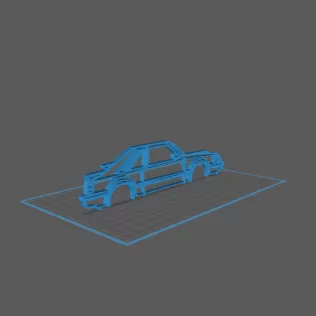 Ford - Mustang SVO Wall Art - Model thumbnail 1