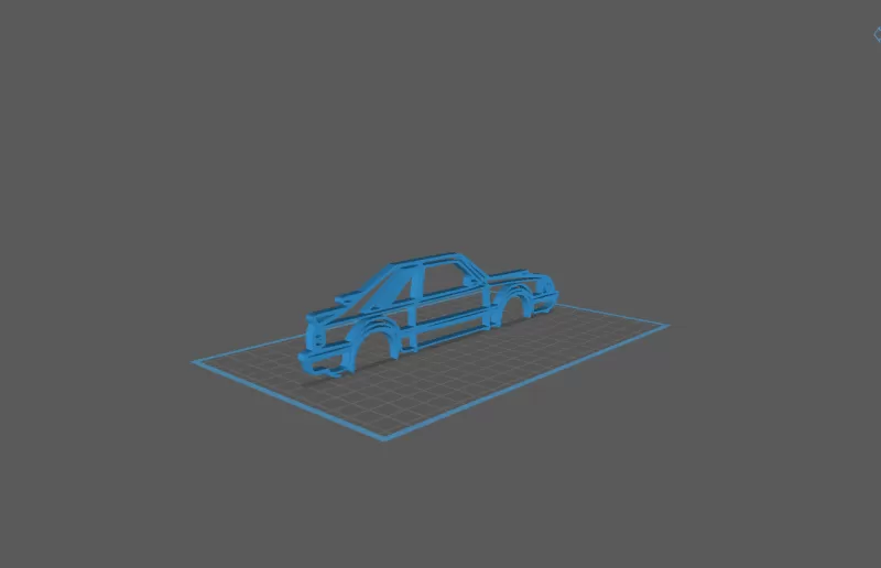 Ford - Mustang SVO Wall Art - Model preview 1