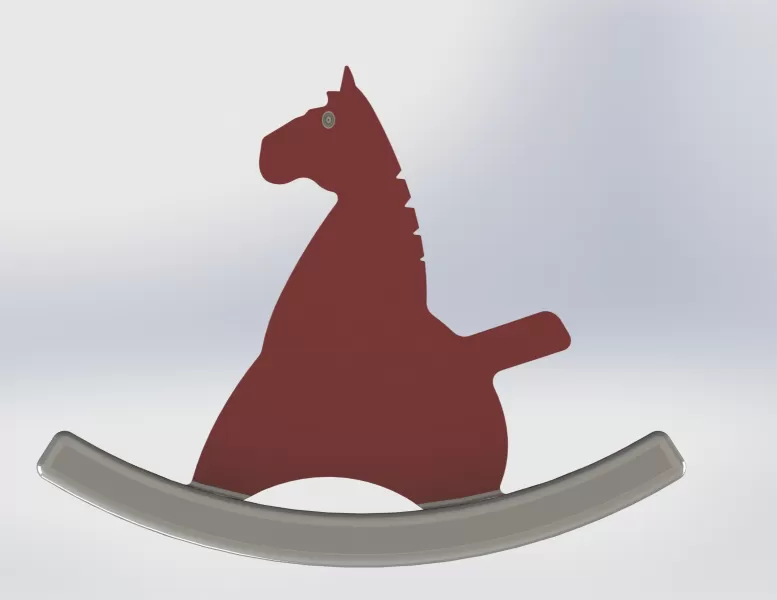 Rocking Horse Toy - Model preview 8