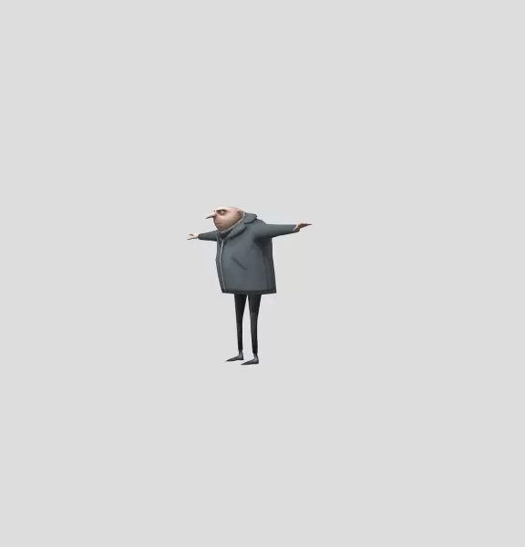 Mobile ugandan knuckle simulador gru - Model preview 2