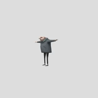 Mobile ugandan knuckle simulador gru - Model thumbnail 2