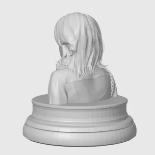 Rachel McAdams 3D Bust - Model thumbnail 7