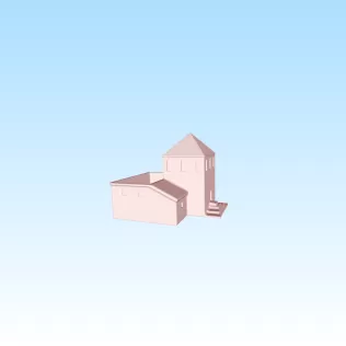 Mini Tower Plant Pot - Model thumbnail 3