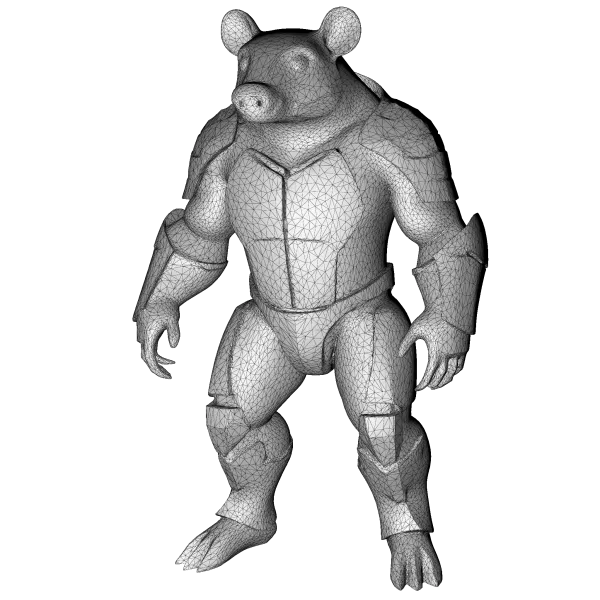 Kitbash Creature Collection – High-Poly Character Figure Pack - Model preview 21