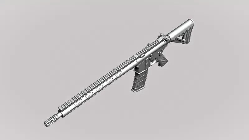 AR 15 #RoZ - Model preview 7