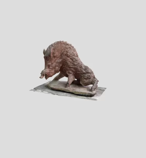 Hog Statue - Model preview 1